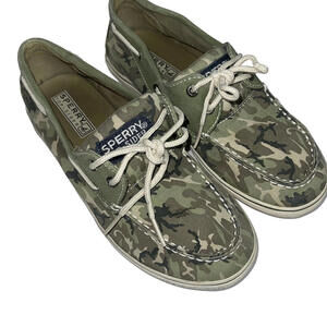 Sperry Top Sider Boys Boat Camp Shoes Size 4M